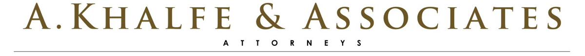 A Khalfe & Associates | Attorneys | Conveyancers
